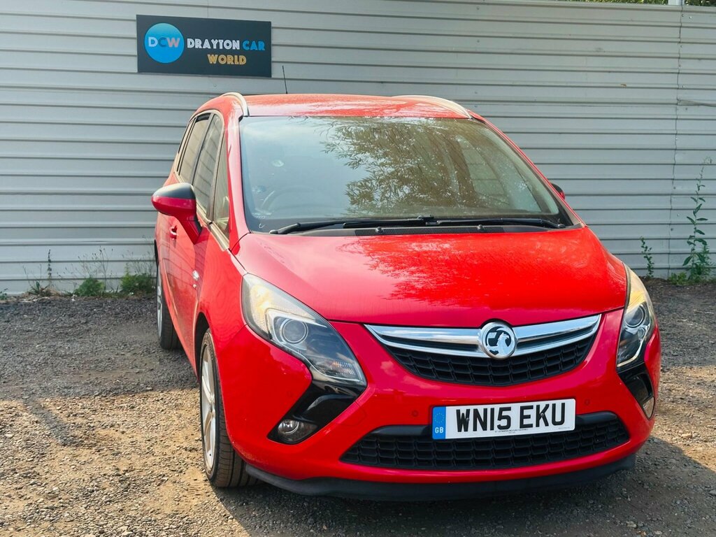 Vauxhall Zafira Tourer 1.4I Turbo Sri Euro 6 Red