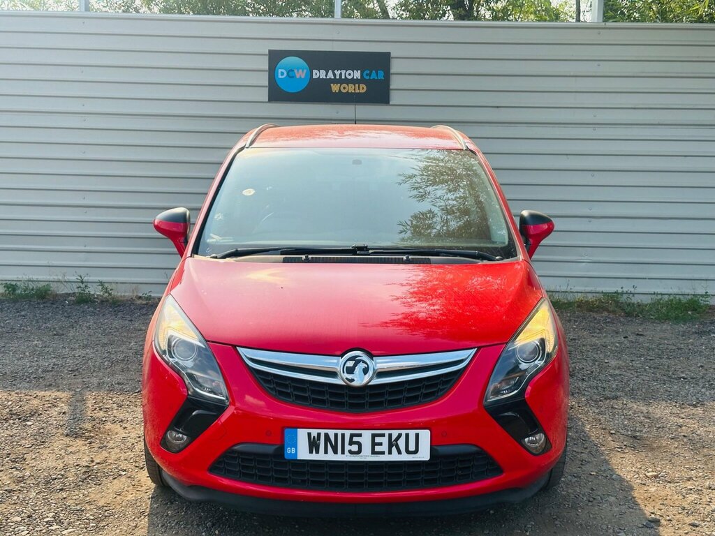 Vauxhall Zafira Tourer 1.4I Turbo Sri Euro 6 Red #2