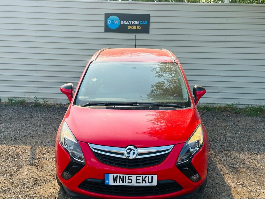 Vauxhall Zafira Tourer 1.4I Turbo Sri Euro 6 Red #5