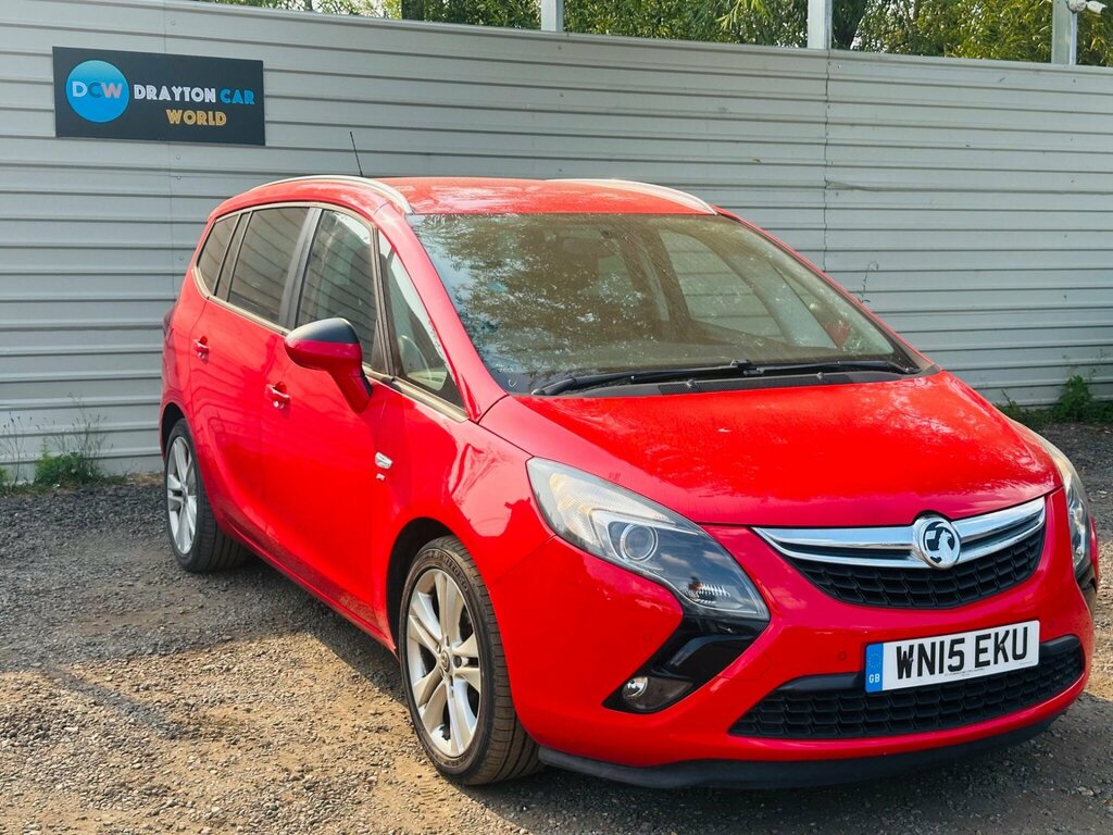 Vauxhall Zafira Tourer 1.4I Turbo Sri Euro 6 Red #3