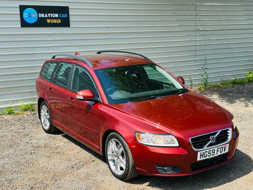 Volvo V50 2.0D Se Powershift Euro 4 Red #4