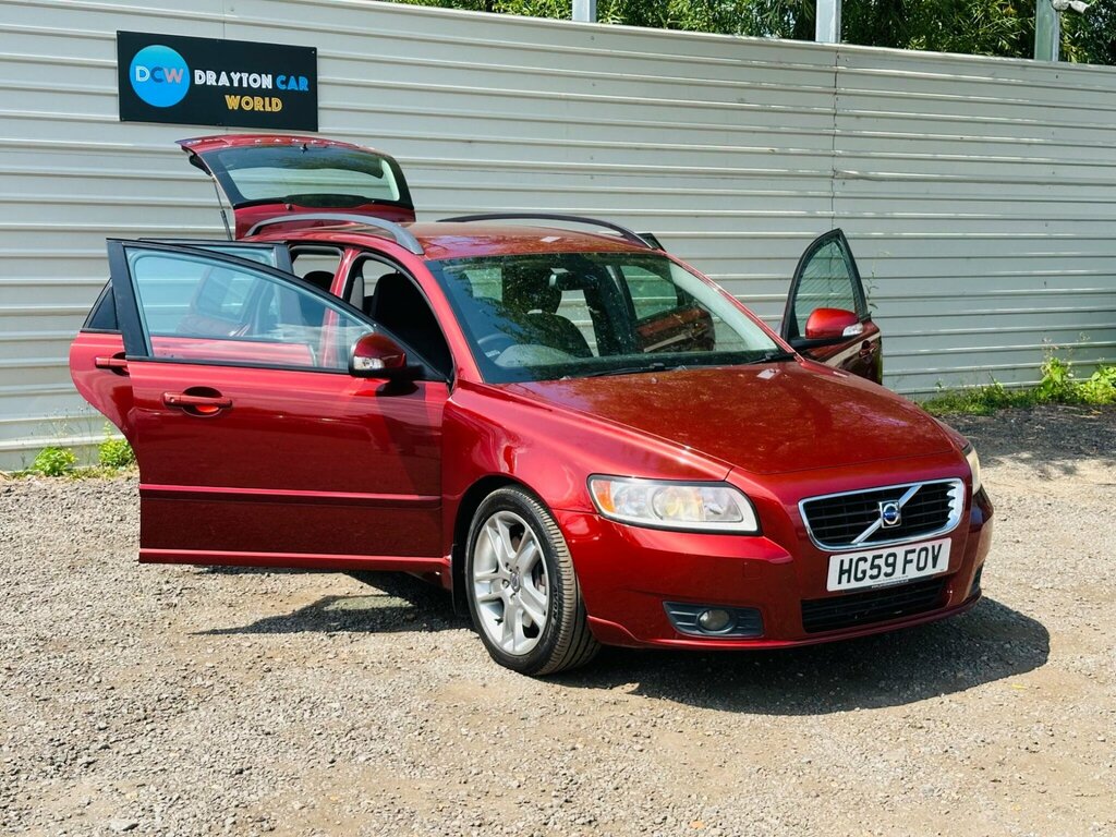 Volvo V50 D Drive Se Silver #10