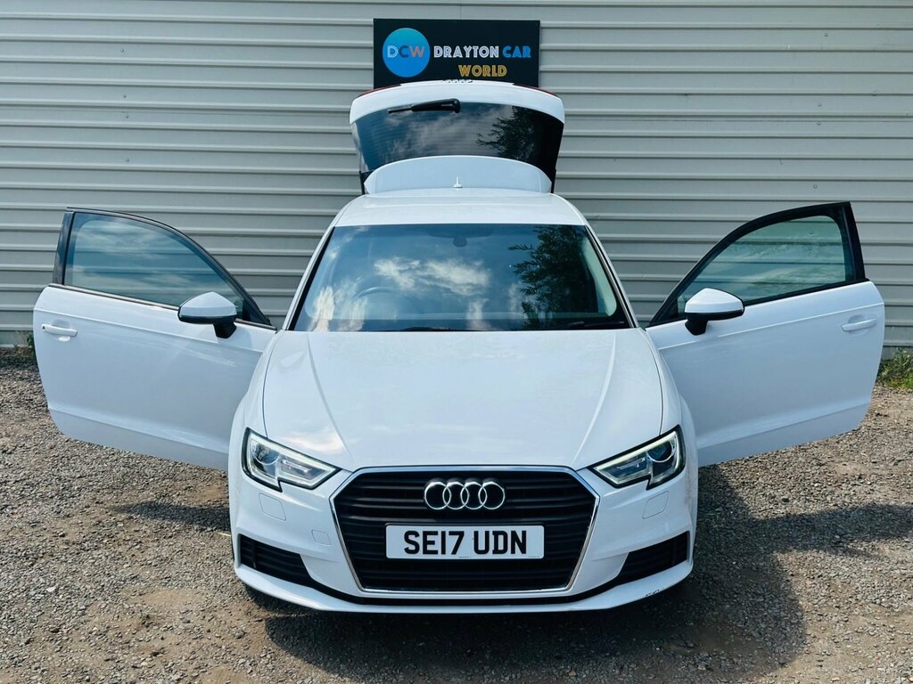 Audi A3 Sportback Tfsi Sport White #12