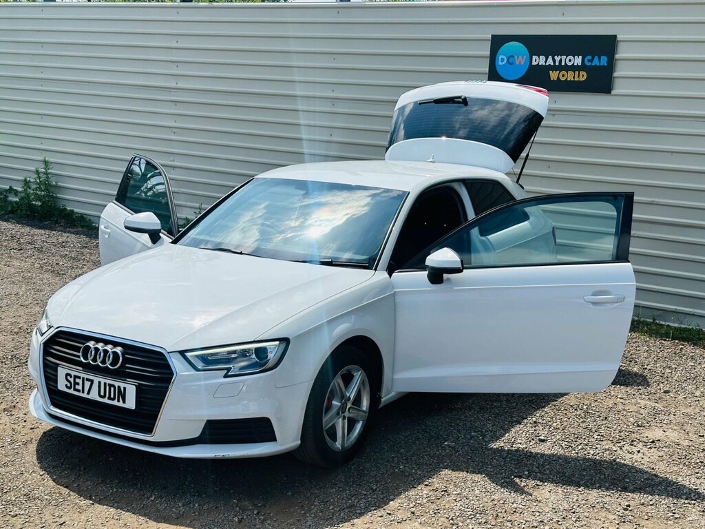 Audi A3 Sportback Tfsi Sport White #14