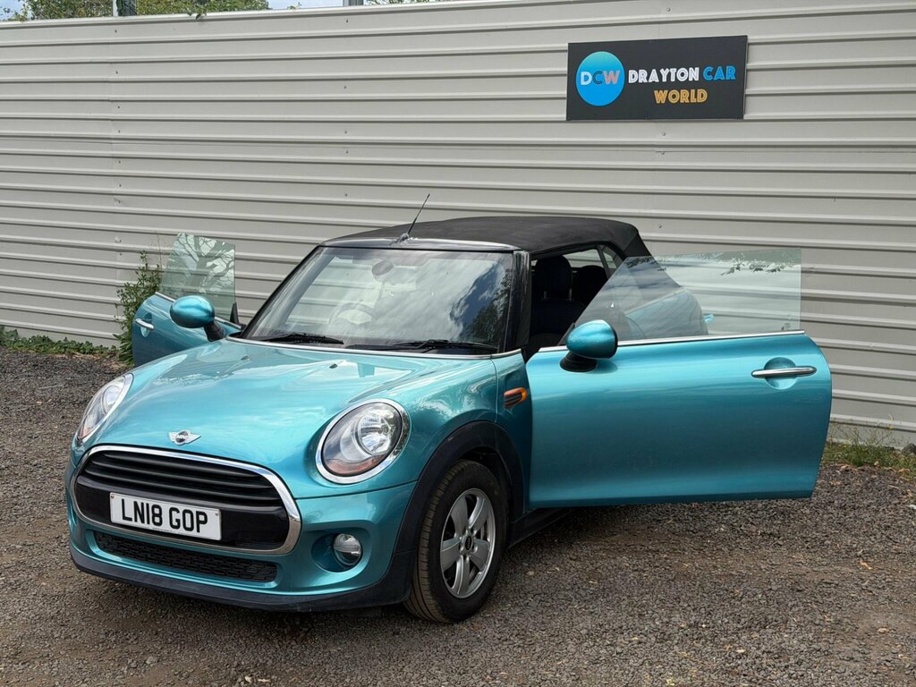 Mini Convertible 1.5 Cooper Convertible Steptronic Euro Blue #25