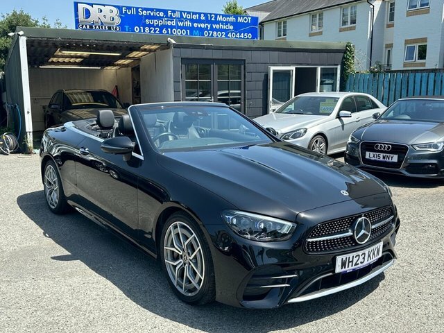 Mercedes-Benz E Class 2.0 E300h Mhev Amg Line Premium Cabriolet Pe Black