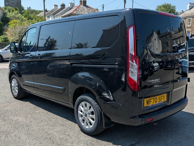 Ford Transit Custom 2.0 280 Ecoblue Limited Panel Van Manua Black #4