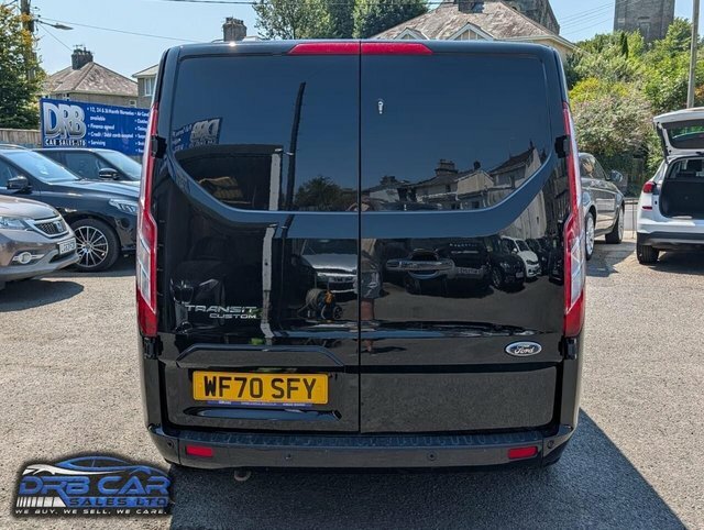 Ford Transit Custom 2.0 280 Ecoblue Limited Panel Van Manua Black #5