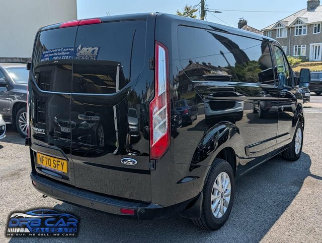 Ford Transit Custom 2.0 280 Ecoblue Limited Panel Van Manua Black #6