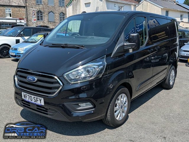Ford Transit Custom 2.0 280 Ecoblue Limited Panel Van Manua Black #3