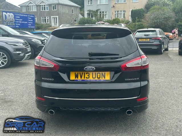 Ford Mondeo 2.2 Tdci Titanium X Sport Estate Black #5
