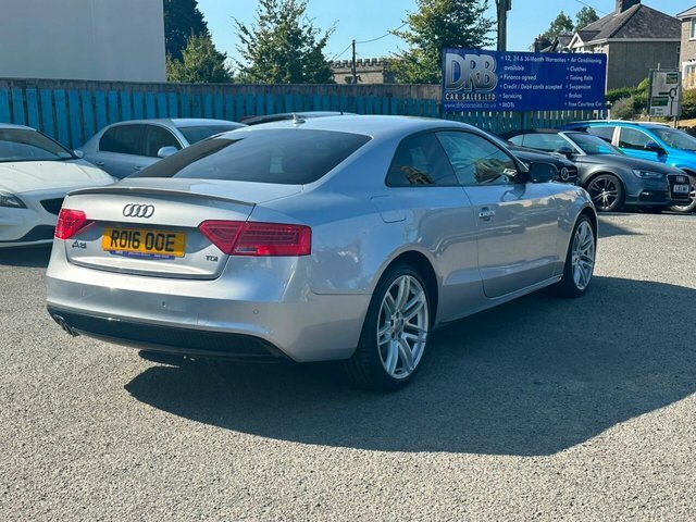 Audi A5 2.0 Tdi Black Edition Plus Coupe Multit Black #6