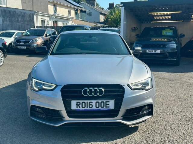 Audi A5 2.0 Tdi Black Edition Plus Coupe Multit Black #2