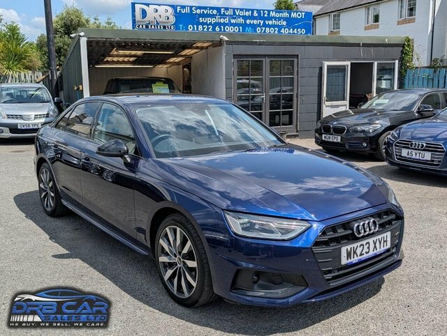 Audi A4 2.0 Tfsi 40 Sport Edition Saloon S Tron Blue