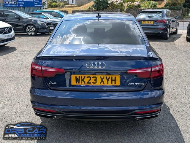 Audi A4 2.0 Tfsi 40 Sport Edition Saloon S Tron Blue #5