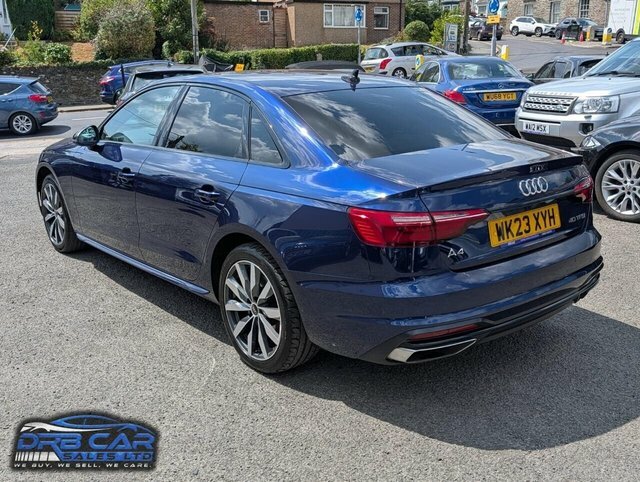 Audi A4 2.0 Tfsi 40 Sport Edition Saloon S Tron Blue #4