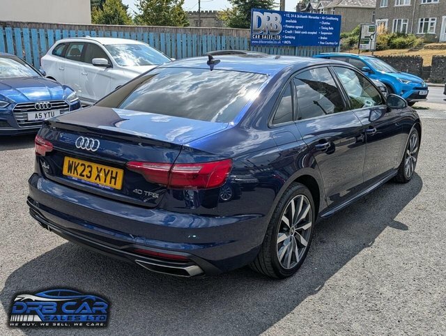 Audi A4 2.0 Tfsi 40 Sport Edition Saloon S Tron Blue #6