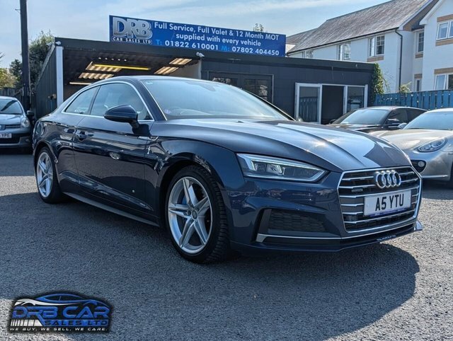 Audi A5 2.0 Tfsi S Line S Tronic White #9