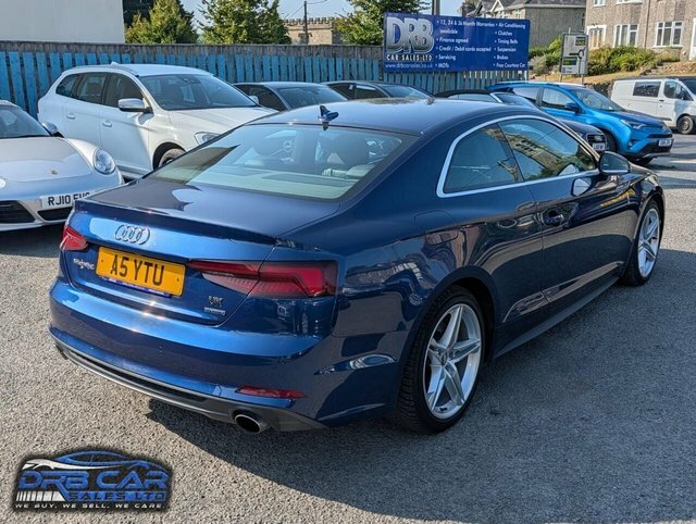 Audi A5 2.0 Tfsi S Line S Tronic White #7