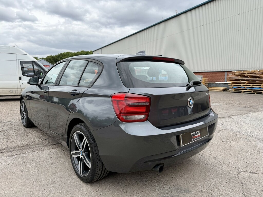 BMW 1 Series Hatchback 1.6 116I Sport 5-Door 2014 Grey #6