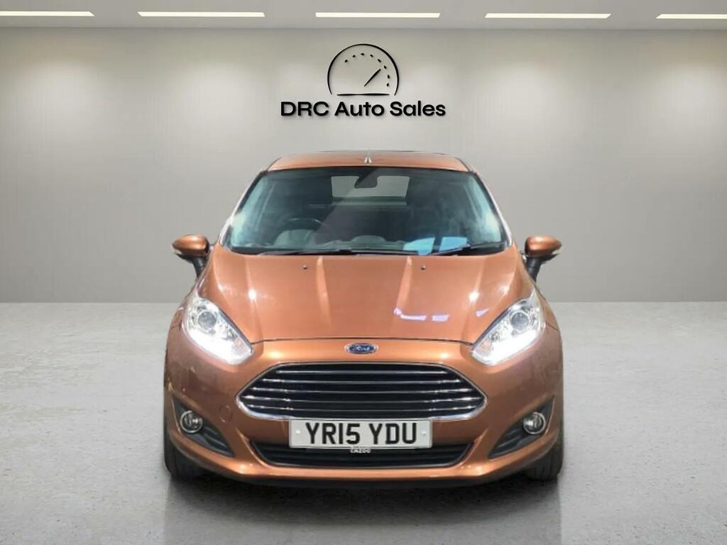 Ford Fiesta 1.6 Tdci Econetic Titanium Euro 5 Ss Brown #5