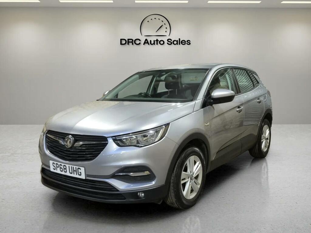 Vauxhall Grandland X 1.2 Turbo Se Euro 6 Ss SP68UHG Grey