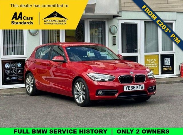BMW 1 Series 1.5 118I Sport Hatchback Euro 6 S Red