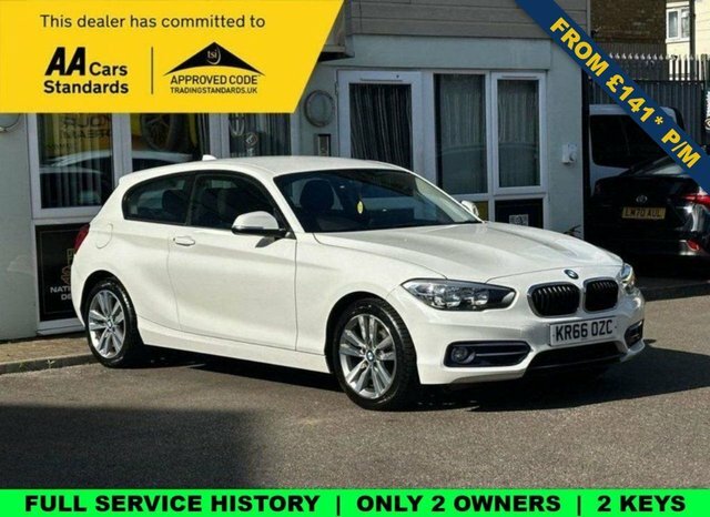 BMW 1 Series 1.5 116D Sport Hatchback Euro 6 White
