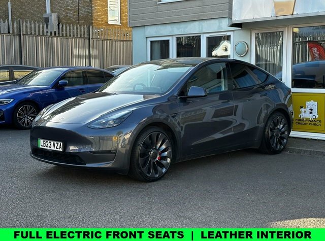 Tesla Model Y Dual Motor Performance Suv 4Wd LB23VZA Grey #3