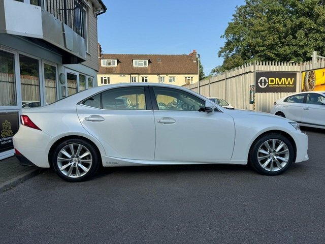 Lexus IS 2.5 300H F Sport Saloon Hybrid E-cvt Eu White #9