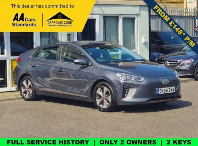 Hyundai Ioniq 28Kwh Premium Hatchback 120 Ps Grey