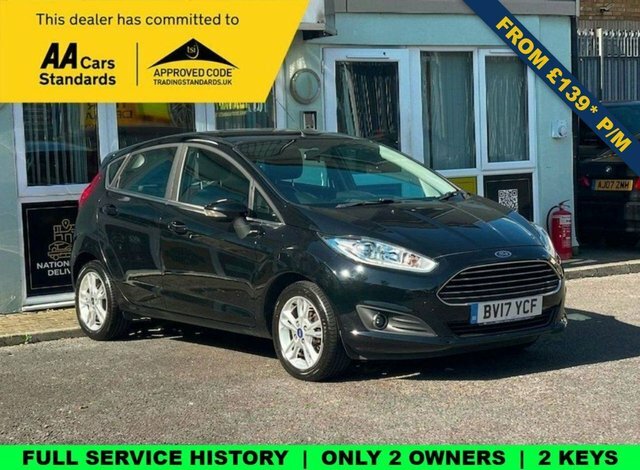 Ford Fiesta 1.25 Zetec Hatchback Euro 6 82 Black