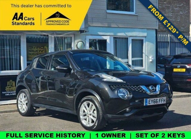 Nissan Juke 1.2 Dig-t Acenta Suv Euro 6 Ss Black