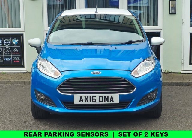 Ford Fiesta 1.0T Ecoboost Zetec Blue Edition Hatchback Pet Blue #2