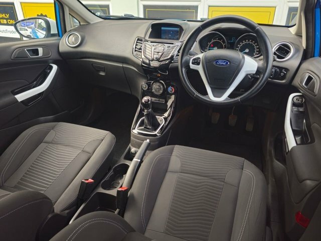 Ford Fiesta 1.0T Ecoboost Zetec Blue Edition Hatchback Pet Blue #5