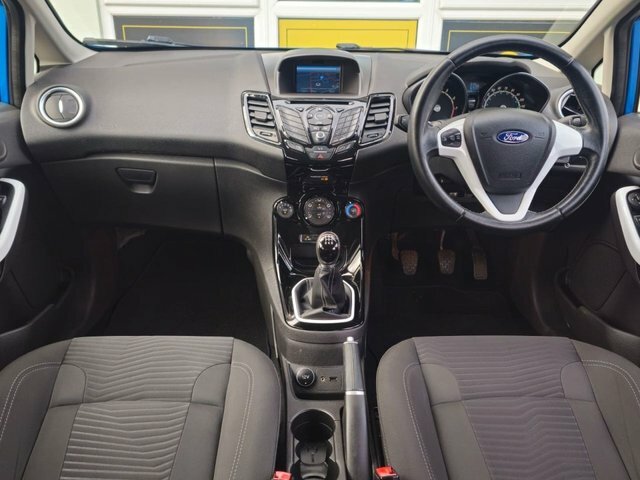 Ford Fiesta 1.0T Ecoboost Zetec Blue Edition Hatchback Pet Blue #6