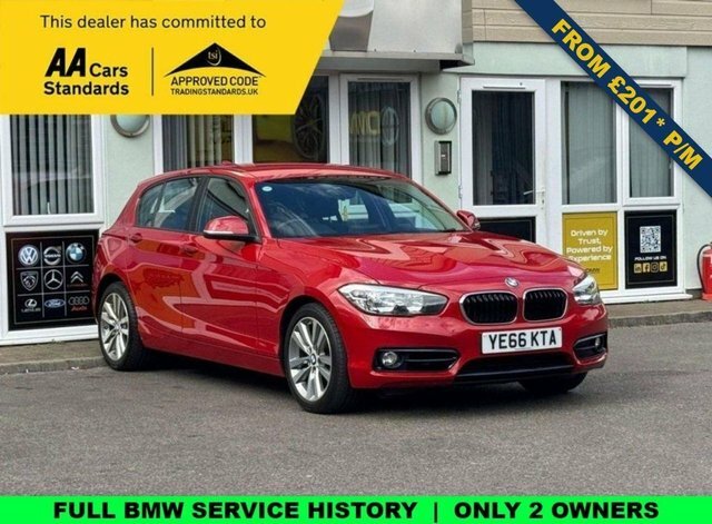 BMW 1 Series 116D Efficientdynamics Plus Black #1