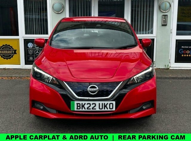 Nissan Leaf 40Kwh Acenta Hatchback 150 Ps Red #2