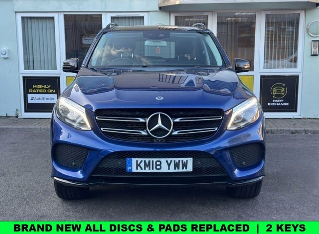 Mercedes-Benz GLE Class 3.0 Gle350d V6 Amg Line Premium Suv G Blue #2