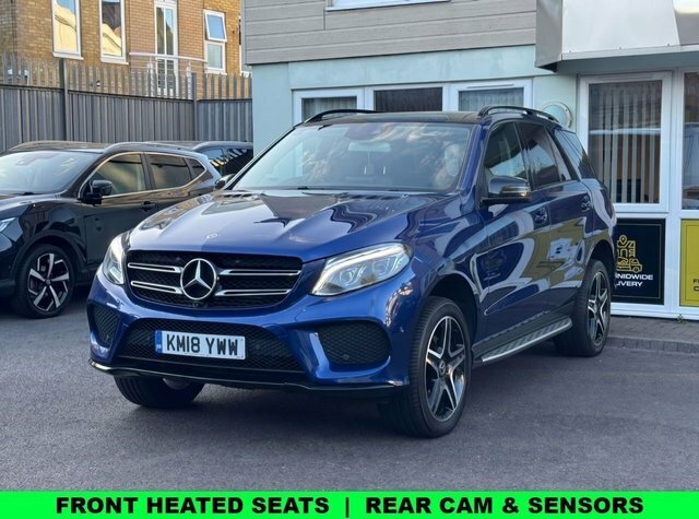Mercedes-Benz GLE Class 3.0 Gle350d V6 Amg Line Premium Suv G Blue #3