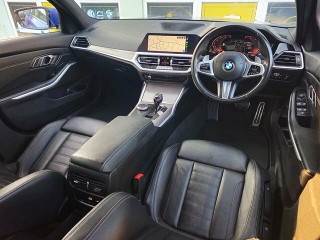 BMW 3 Series 2.0 320D M Sport Saloon Euro 6 S Blue #5