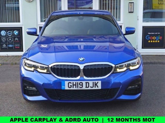BMW 3 Series 2.0 320D M Sport Saloon Euro 6 S Blue #2