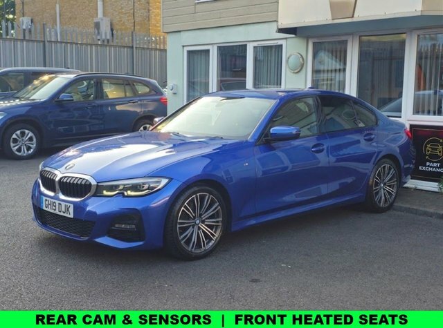 BMW 3 Series 2.0 320D M Sport Saloon Euro 6 S Blue #3