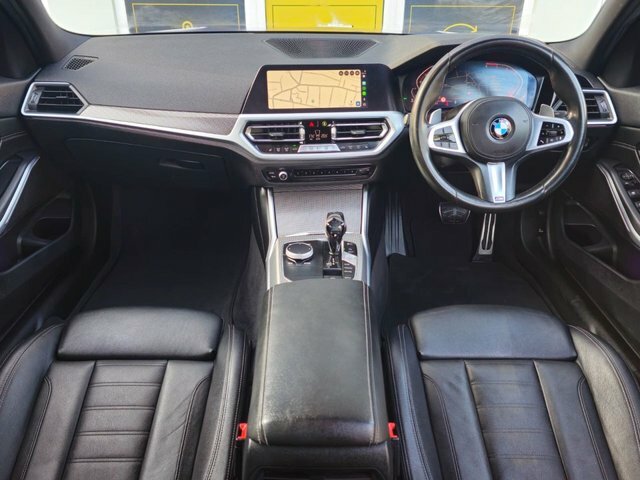 BMW 3 Series 2.0 320D M Sport Saloon Euro 6 S Blue #6