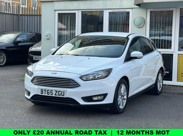 Ford Focus 1.0T Ecoboost Zetec Hatchback Eu White #3