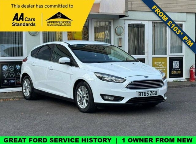 Ford Focus 1.0T Ecoboost Zetec Hatchback Eu White