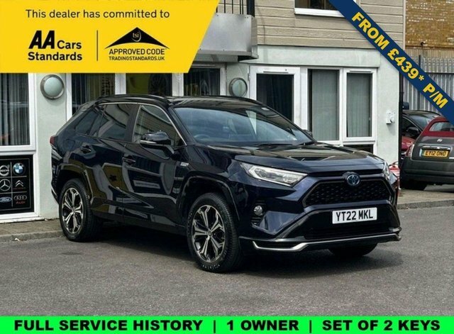 Toyota Rav 4 2.5 Vvt 18.1Kwh Dynamic Suv Plug-in Hyb Blue