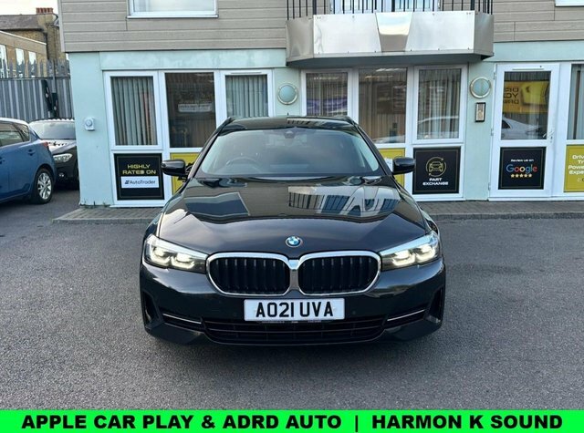 BMW 5 Series 2.0 530E 12Kwh Se Touring Plug-in Hybri Black #2
