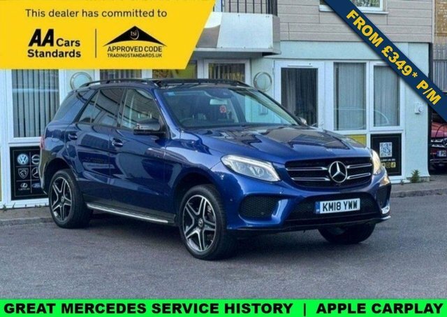 Mercedes-Benz GLE Class 3.0 Gle350d V6 Amg Line Premium Suv G Blue