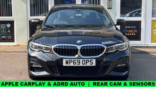 BMW 3 Series 2.0 330E 12Kwh M Sport Saloon Plug-in H WP69OPS Black #2